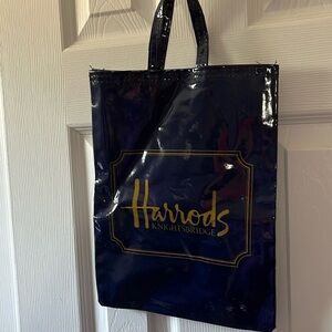 Vintage Harrods Knightsbridge PVC Bag